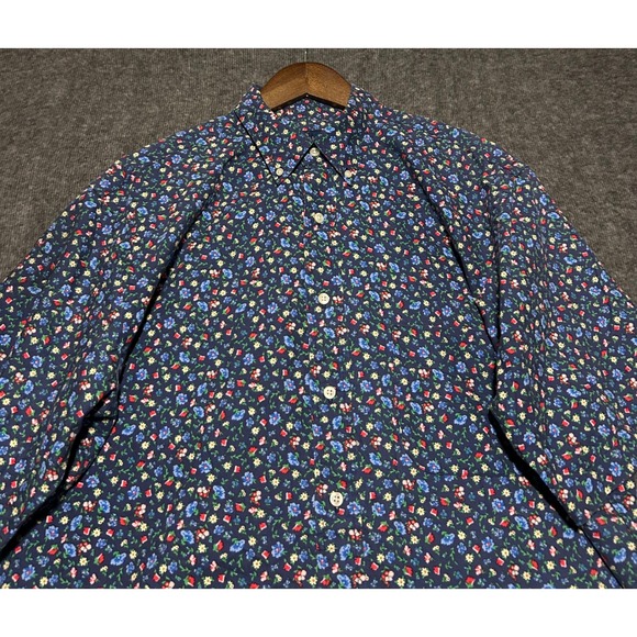 Polo Ralph Lauren Other - Polo ralph lauren floral button down shirt short sleeve pony Large tall mens